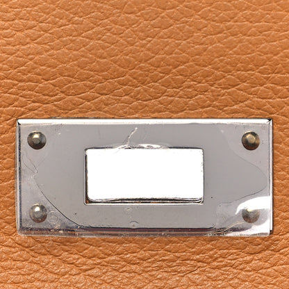 Hermes Evercolor Verso Kelly Retourne 28 Caramel Rose D'Ete 30 of 36