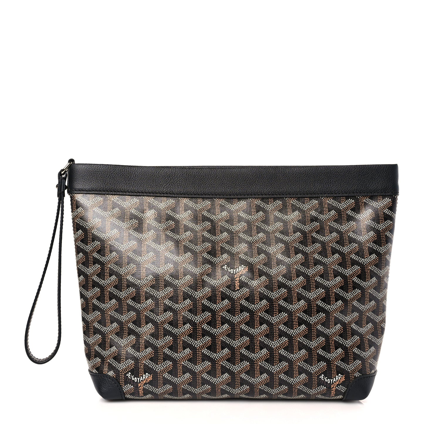 Goyardine Conti Pouch Black