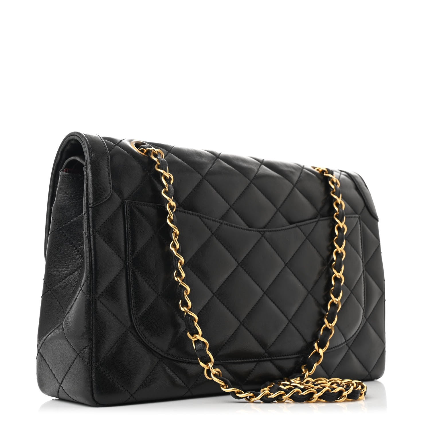Chanel Lambskin Medium Double Flap Black 3 of 11