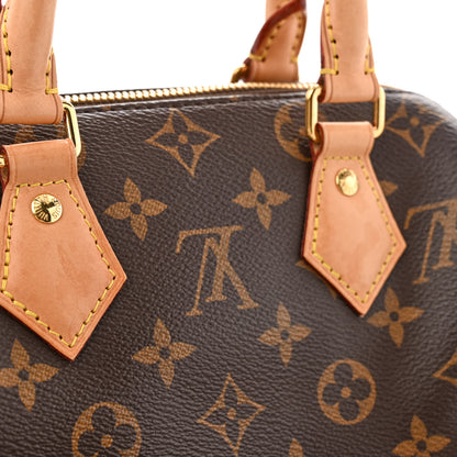 Louis Vuitton Monogram Speedy Bandouliere 20 Black 10 of 11