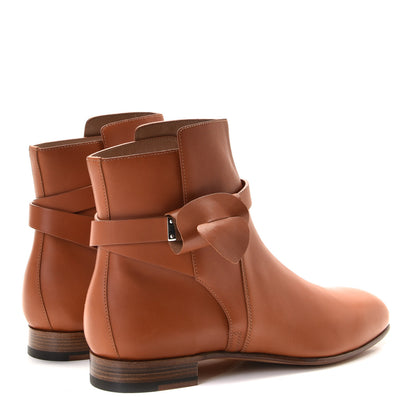 Hermes Calfskin Neo Low Boots 39 Natural 3 of 7