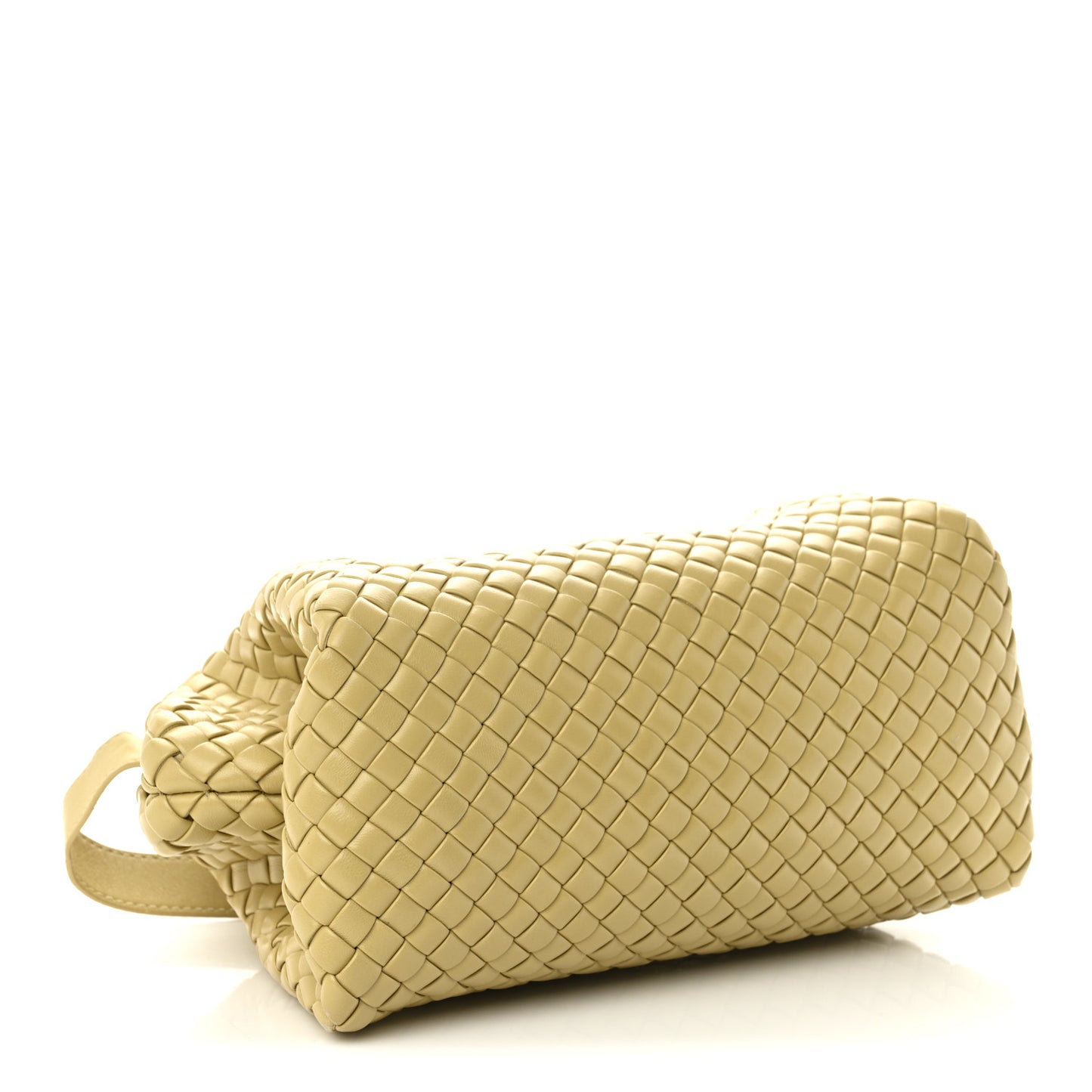 Nappa Intrecciato Padded Small The Top Handle Tote Bag Porridge