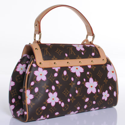 Louis Vuitton Monogram Cherry Blossom Sac Retro Bag Brown 4 of 9