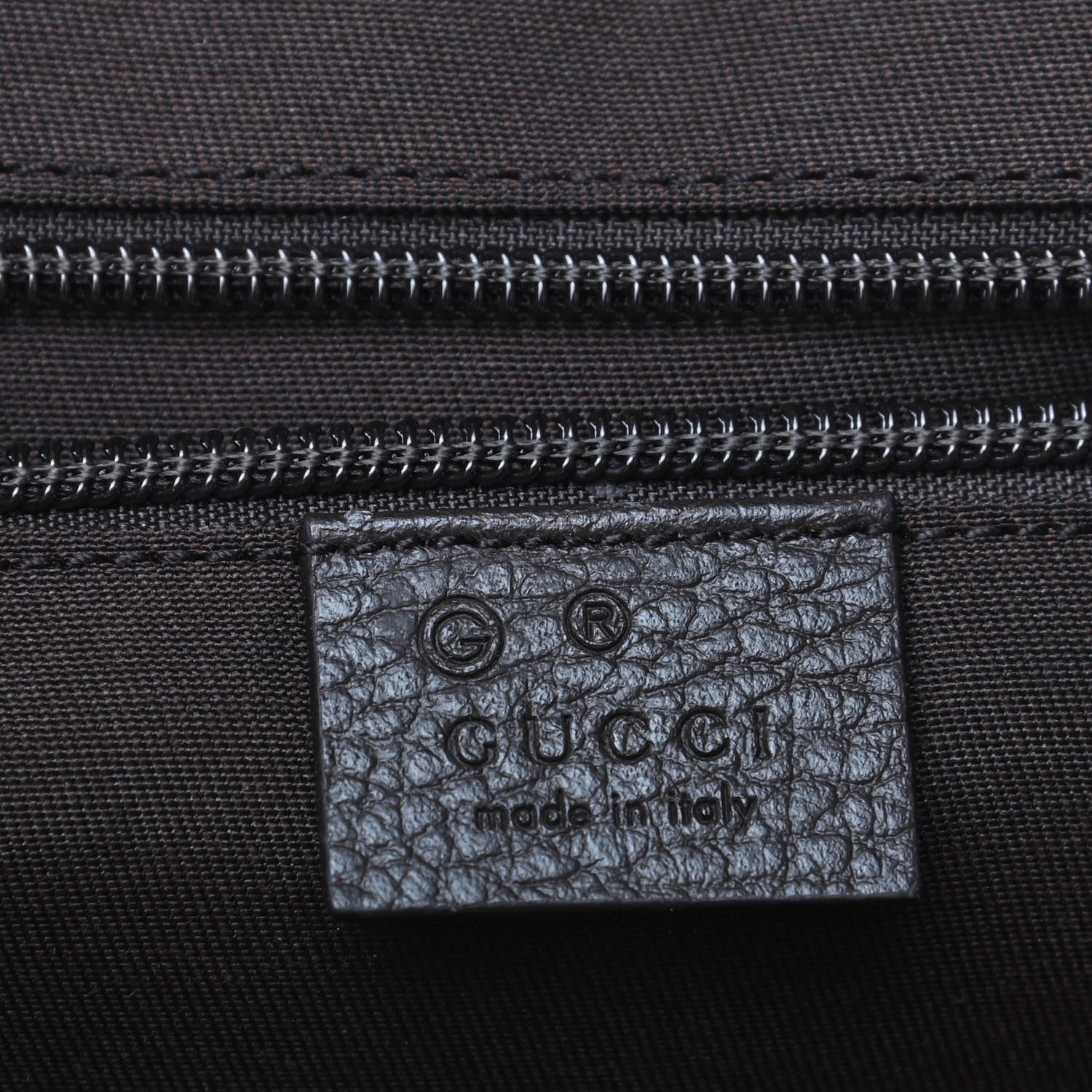 Gucci Monogram Dollar Calfskin Boston Duffle Bag Beige Ebony Testa di Moro Marrone Scuro 5 of 8