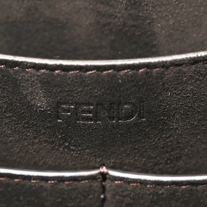 Fendi Fabric Jacquard Vitello Grace FF 1974 Medium Fendi Origami Tobacco Moro Ebano 6 of 12