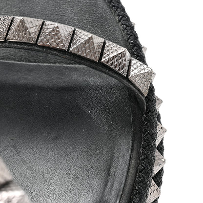 Christian Louboutin Nappa Mica Pyraclou 60 Platform Sandals 37 Version Black 13 of 14