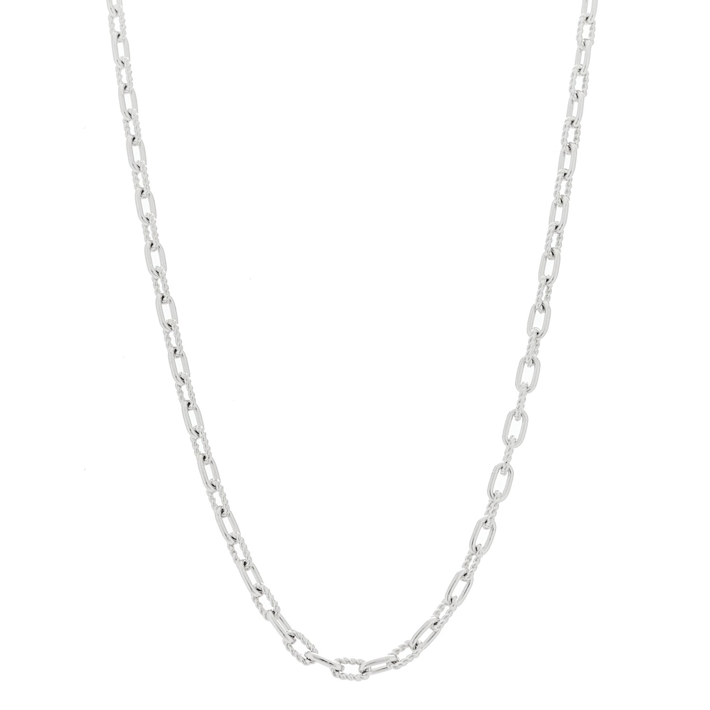 Sterling Silver 3mm Madison Chain Necklace