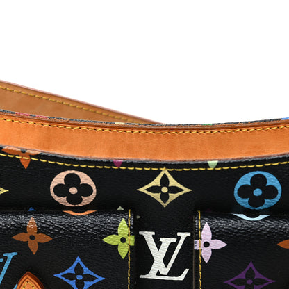 Louis Vuitton Monogram Multicolor Lodge PM Black 8 of 13