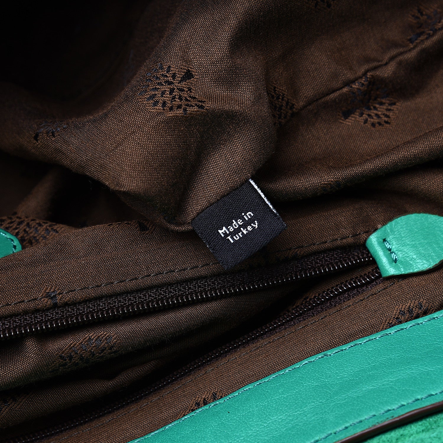 Mulberry Soft Buffalo Oversized Alexa Aqua Green 7 of 10