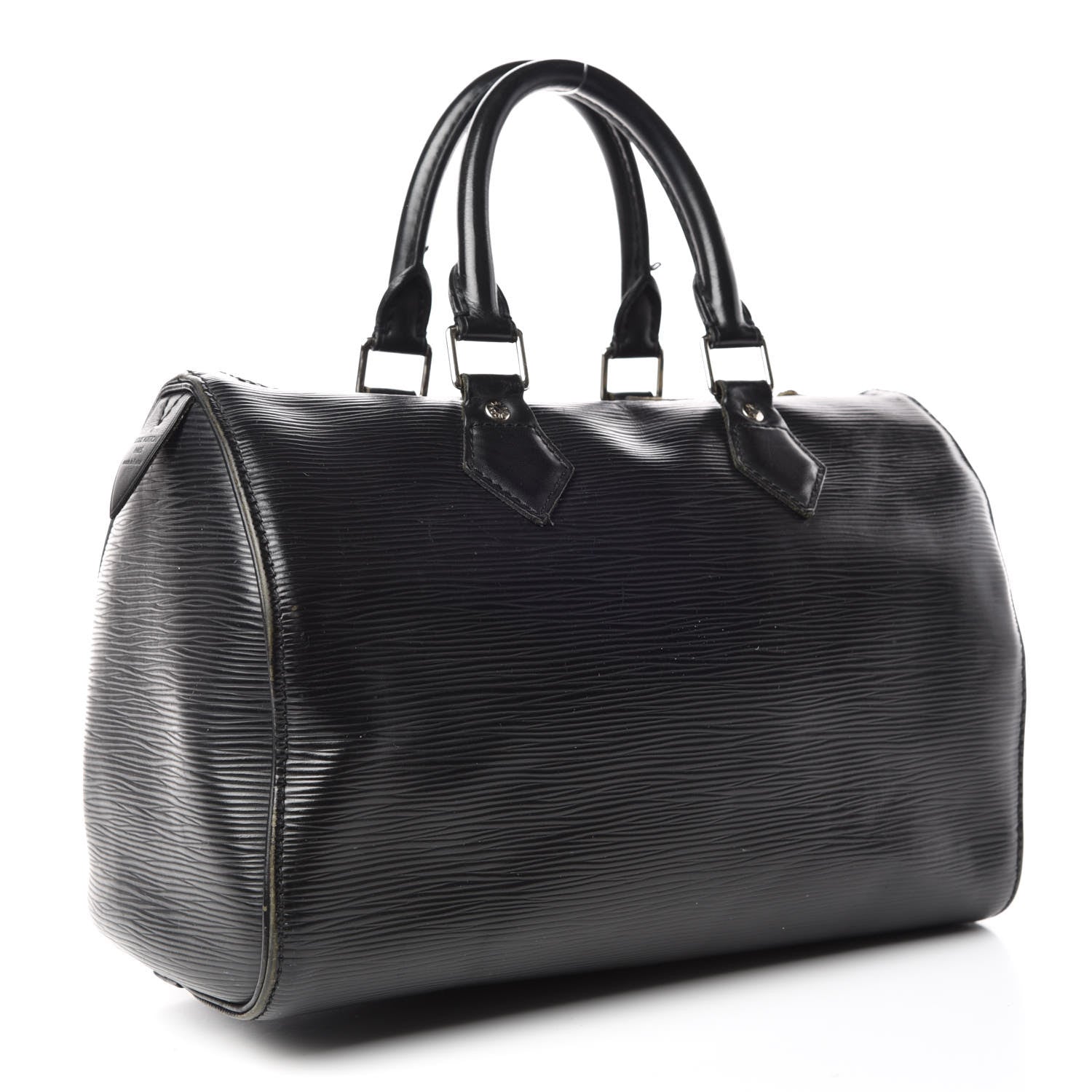 Louis Vuitton Epi Speedy 25 Black 3 of 25