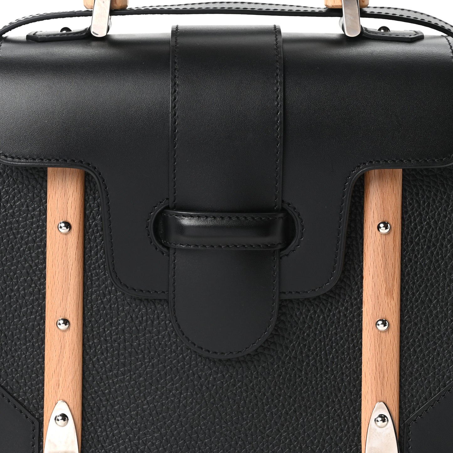 Clemency Cowhide Decize Taurillon Saigon PM Black
