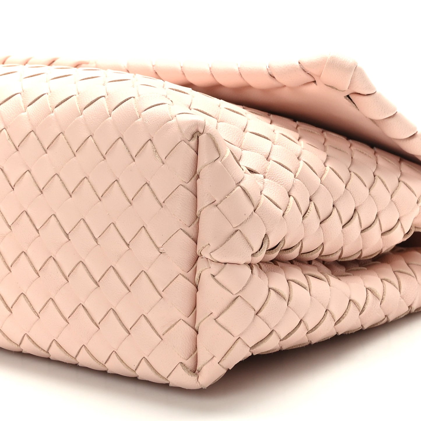 Nappa Intrecciato Small Olimpia Shoulder Bag Petale