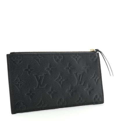Louis Vuitton Empreinte Felicie Chain Wallet Zippered Insert Black 3 of 6