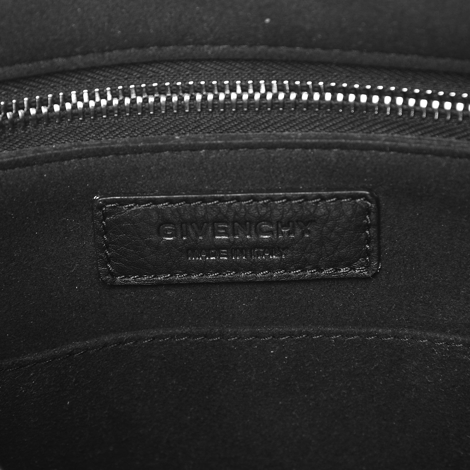 Givenchy Grained Calfskin Small Shark Lock Satchel Black 7 of 8