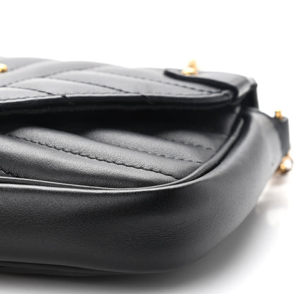 Louis Vuitton Calfskin New Wave Chain Pochette Black 9 of 9