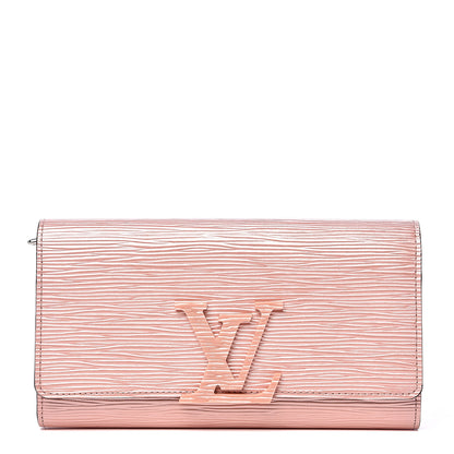 Louis Vuitton Epi Louise Wallet Rose Nacre 1 of 8