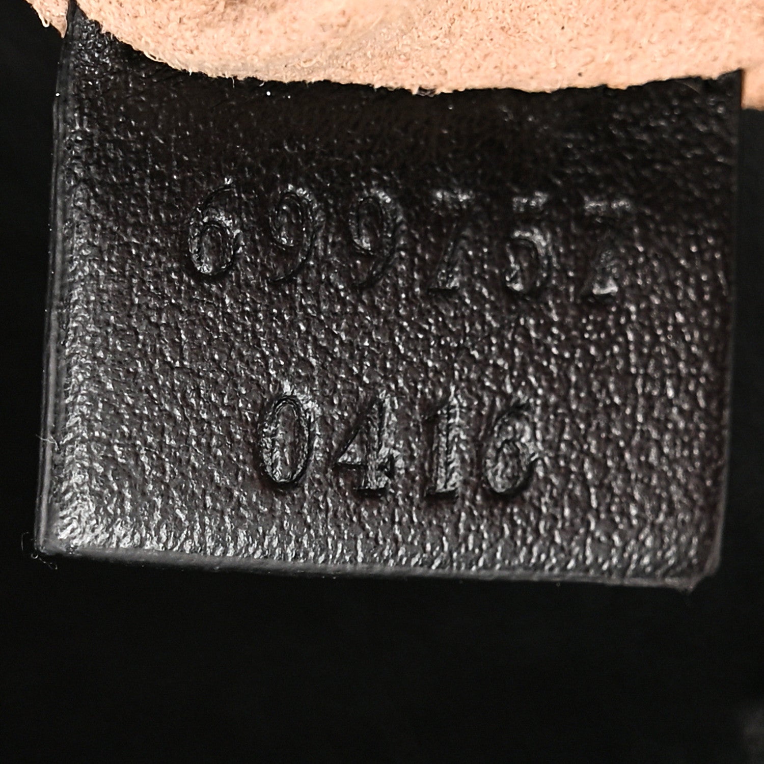 Gucci Calfskin Matelasse Monochrome GG Marmont Chain Belt Bag Black 7 of 10
