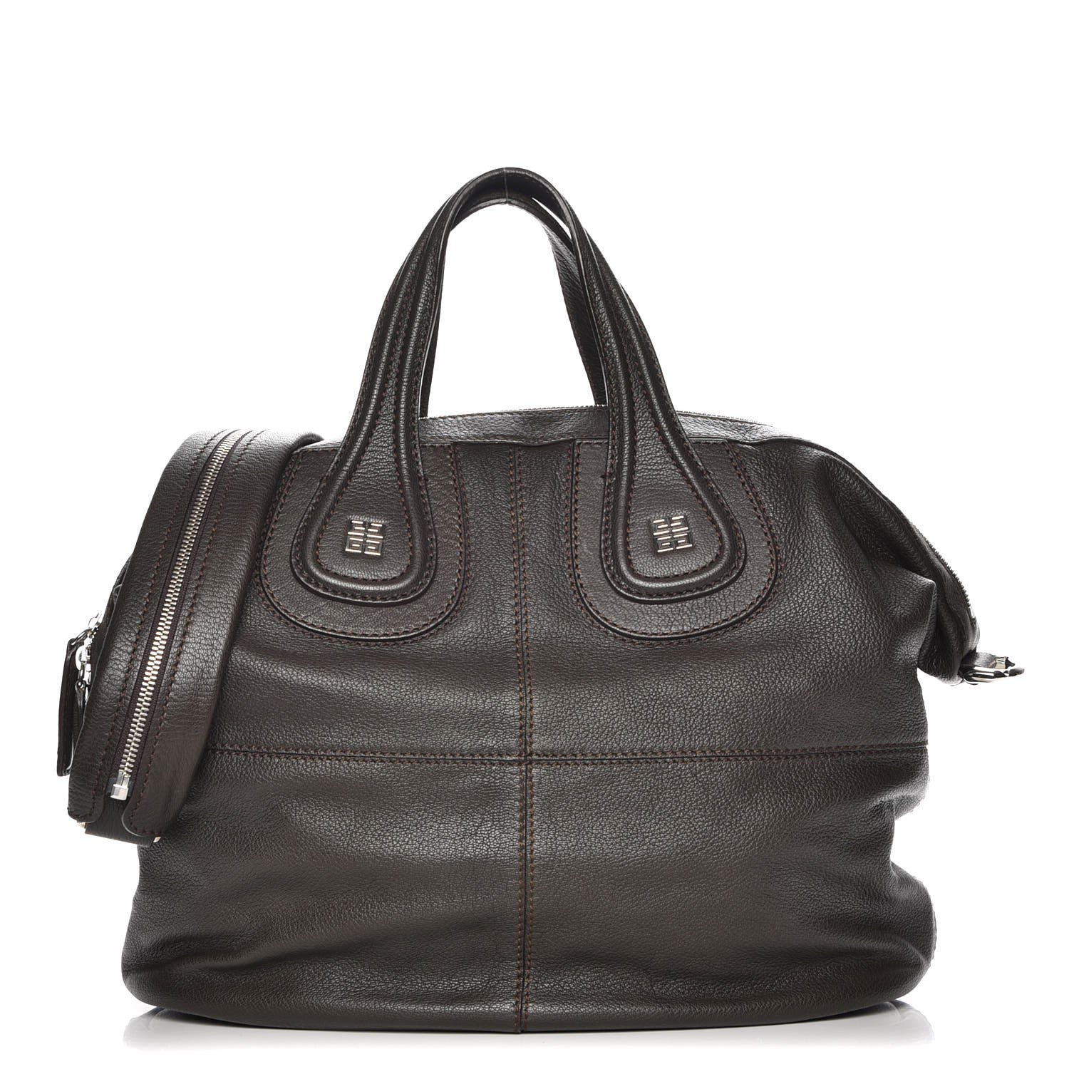 Givenchy Sugar Grained Goatskin Medium Nightingale Brown 1 of 8