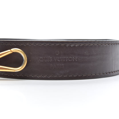 Louis Vuitton Calfskin Normandy Shoulder Strap Brown 3 of 4