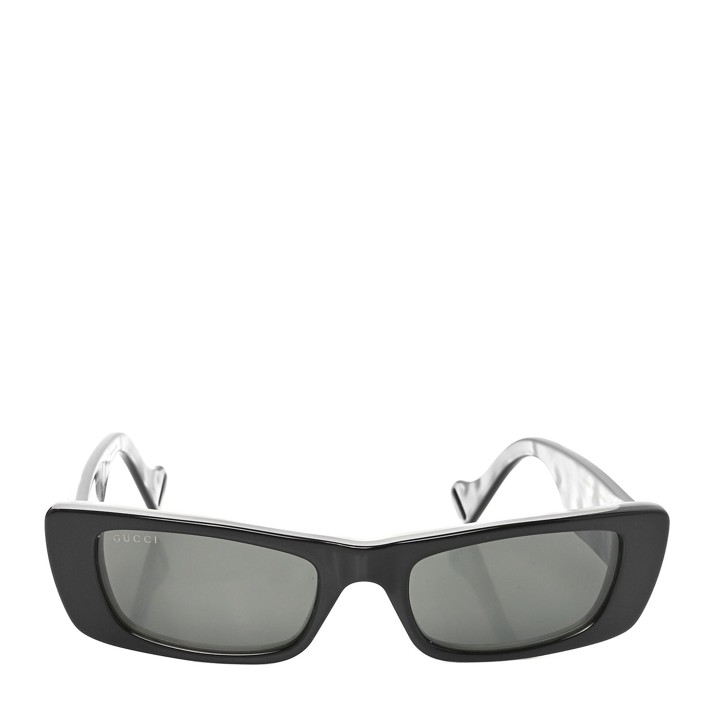 Acetate Rectangular Sunglasses GG0516S Black