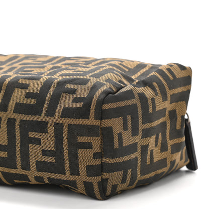 Fendi Fabric FF 1925 Mini Cosmetic Bag Tobacco 10 of 11