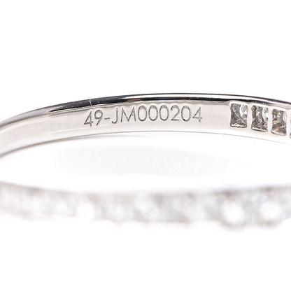 Van Cleef & Arpels Platinum Diamond .32ct Romance Solitaire Ring 49 4.75 6 of 6