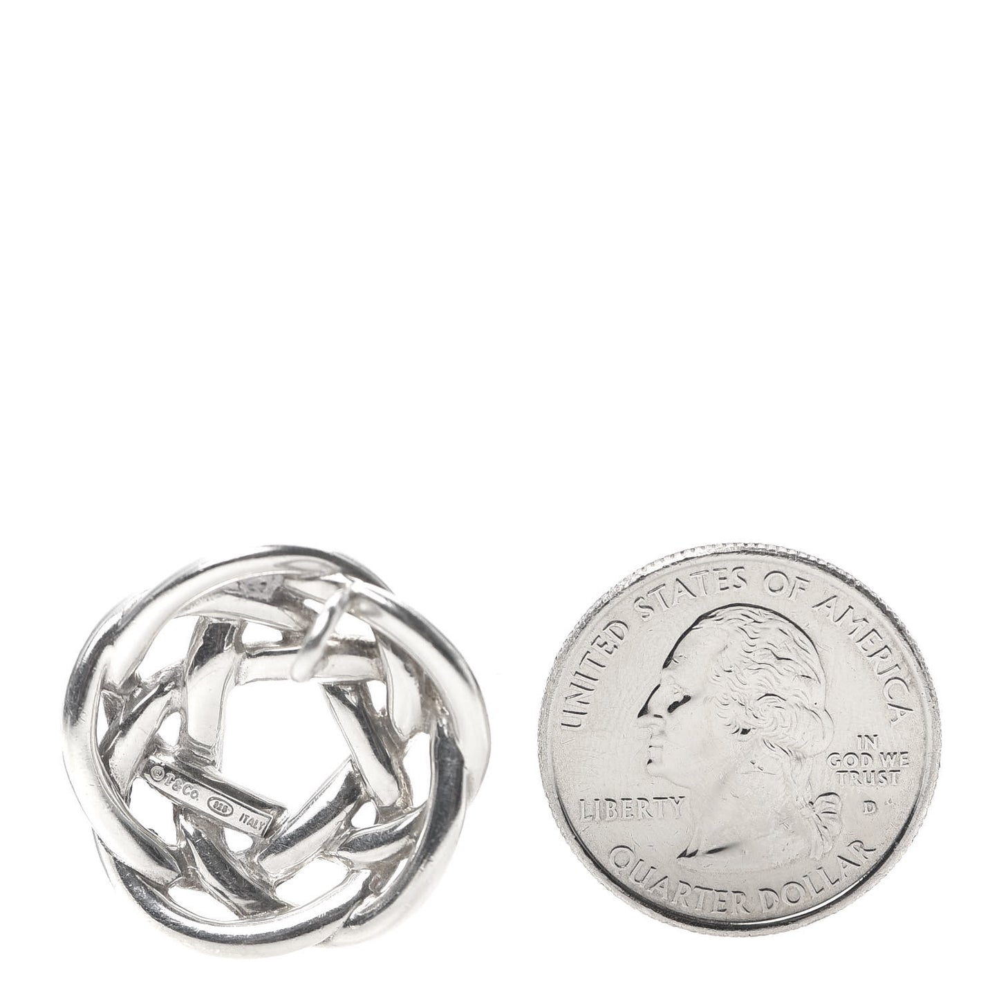 Sterling Silver Love Knot Pendant