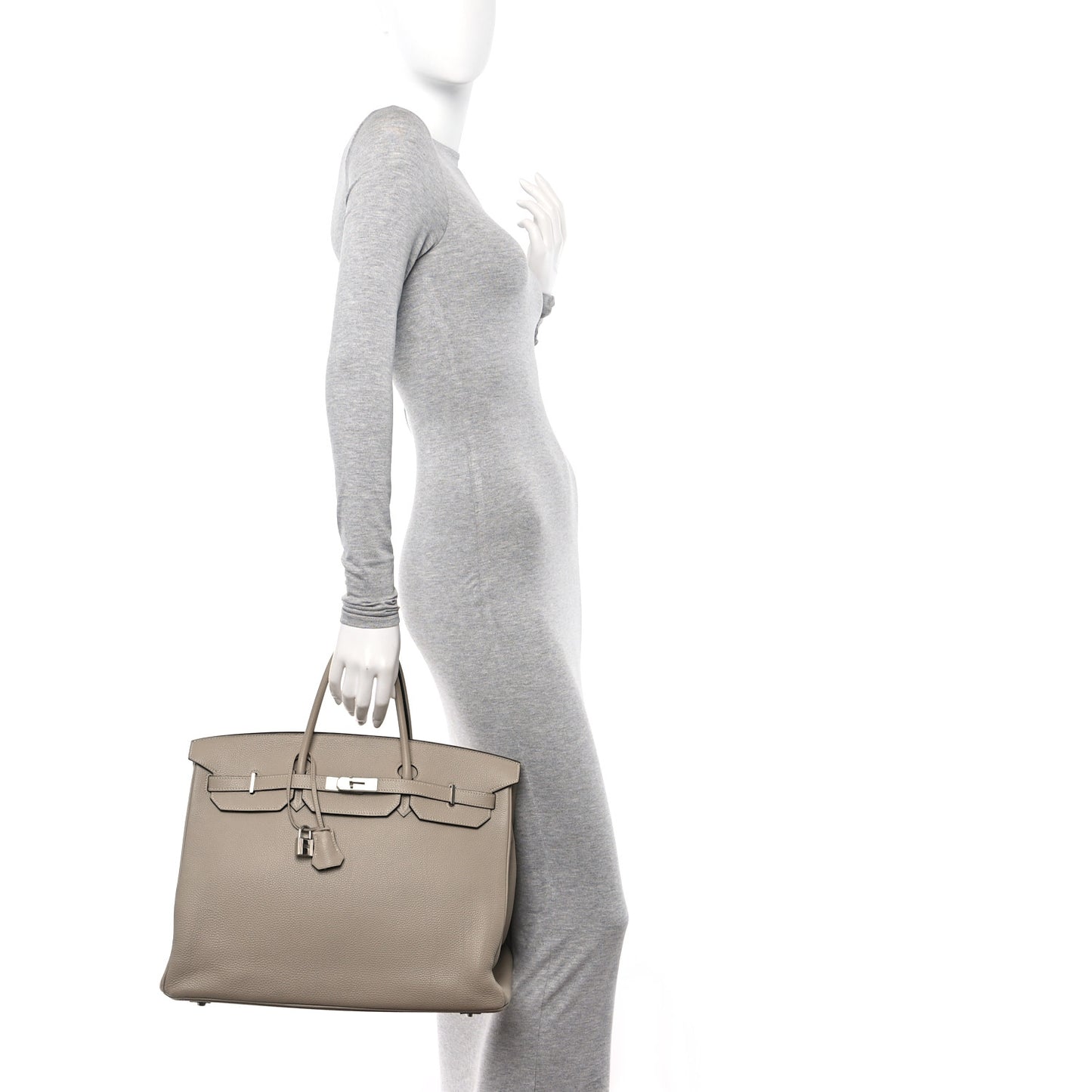 Togo Birkin 40 Gris Tourterelle