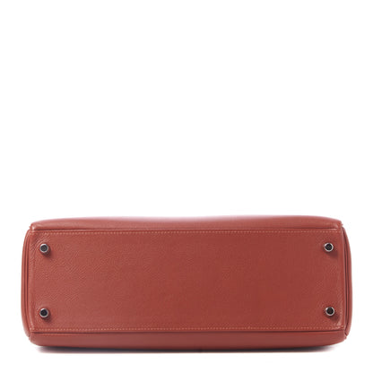 Hermes Evercolor Verso Kelly Retourne 32 Blush Deep Blue 6 of 35