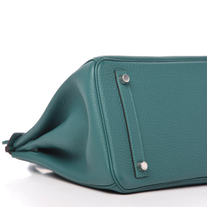 Hermes Togo Birkin 30 Malachite 6 of 11