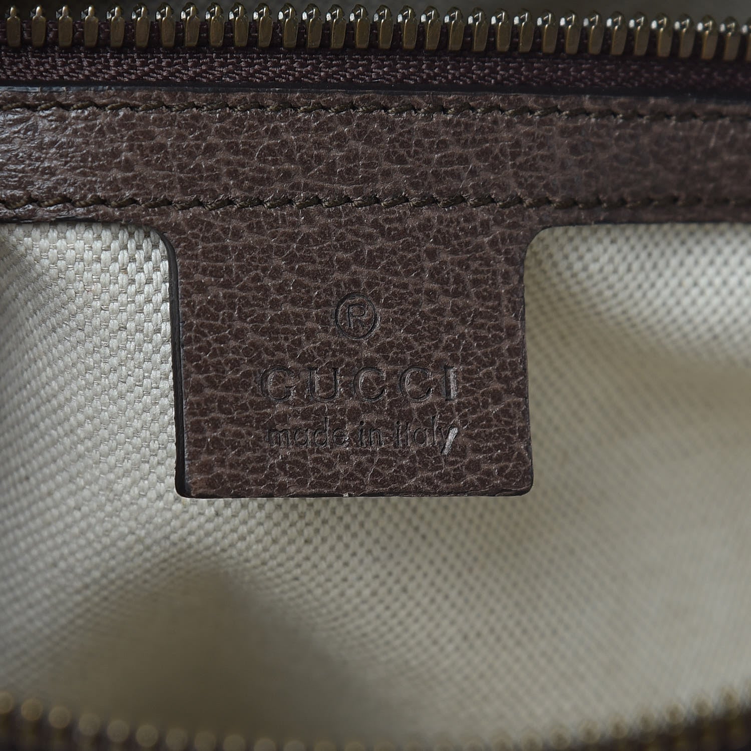 Gucci GG Supreme Monogram Web Small Ophidia Messenger Bag Brown 6 of 10
