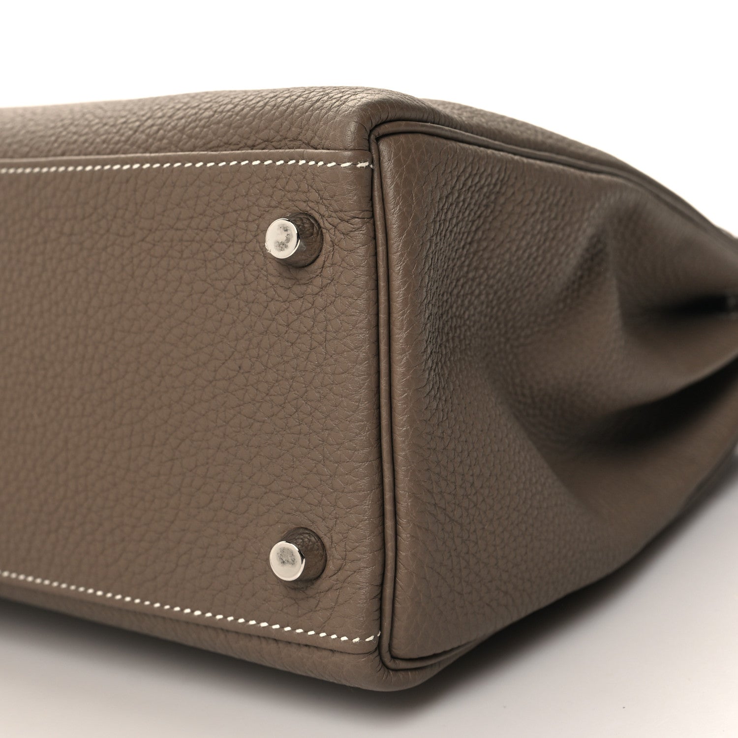 Hermes Togo Kelly Retourne 32 Etoupe 10 of 11
