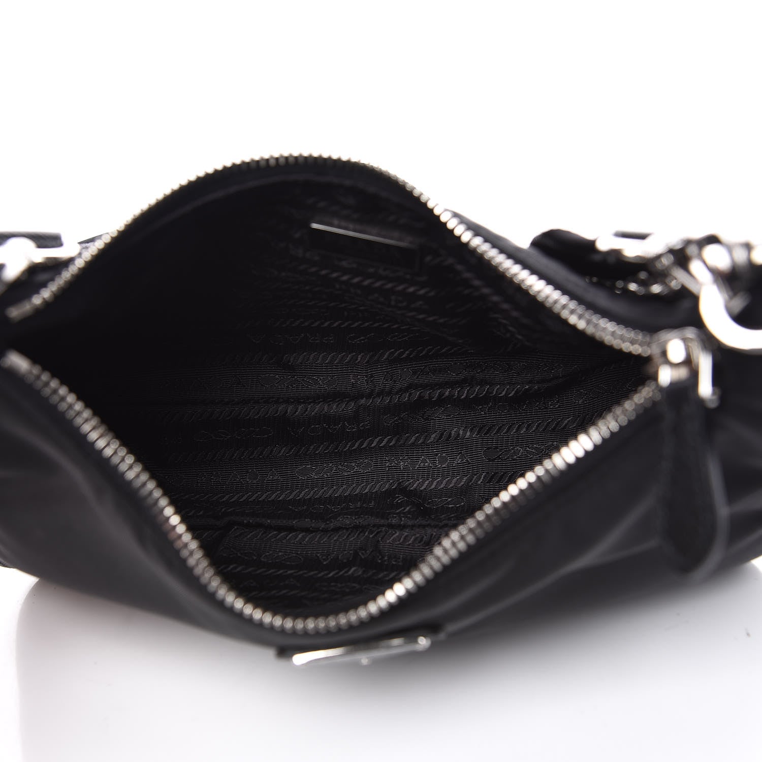 Prada Nylon Re-Edition 2005 Shoulder Bag Black 5 of 9