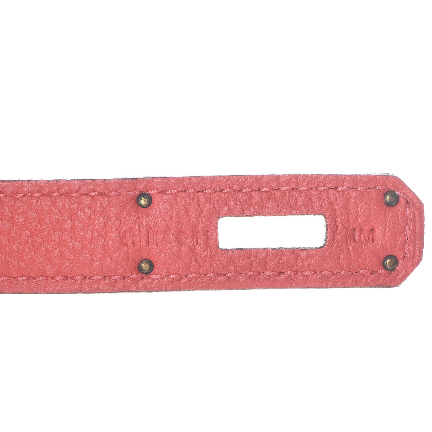 Togo Birkin 35 Rouge Pivoine