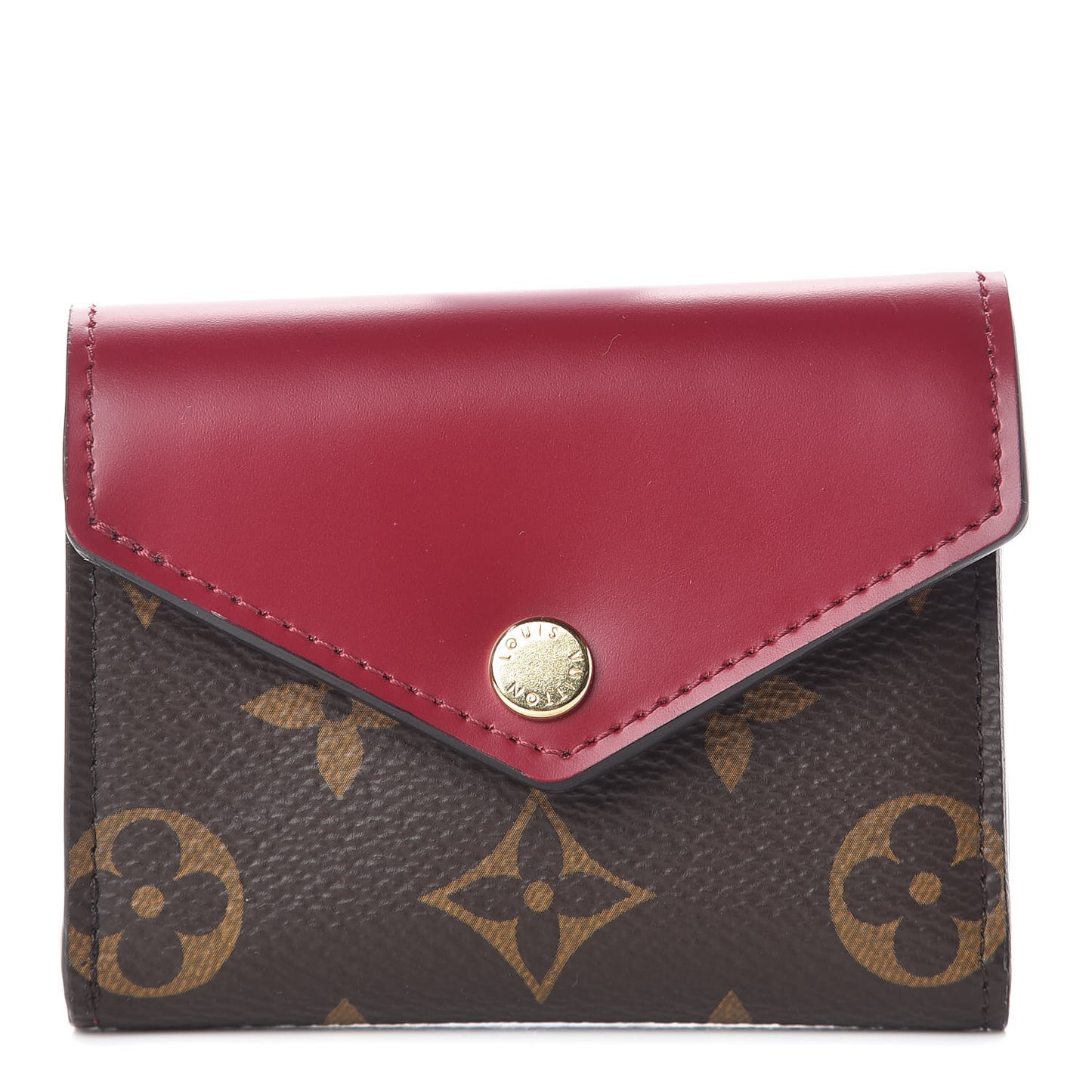 Monogram Zoe Wallet Fuchsia