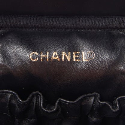 Chanel Caviar Vanity Cosmetic Case Black 8 of 9