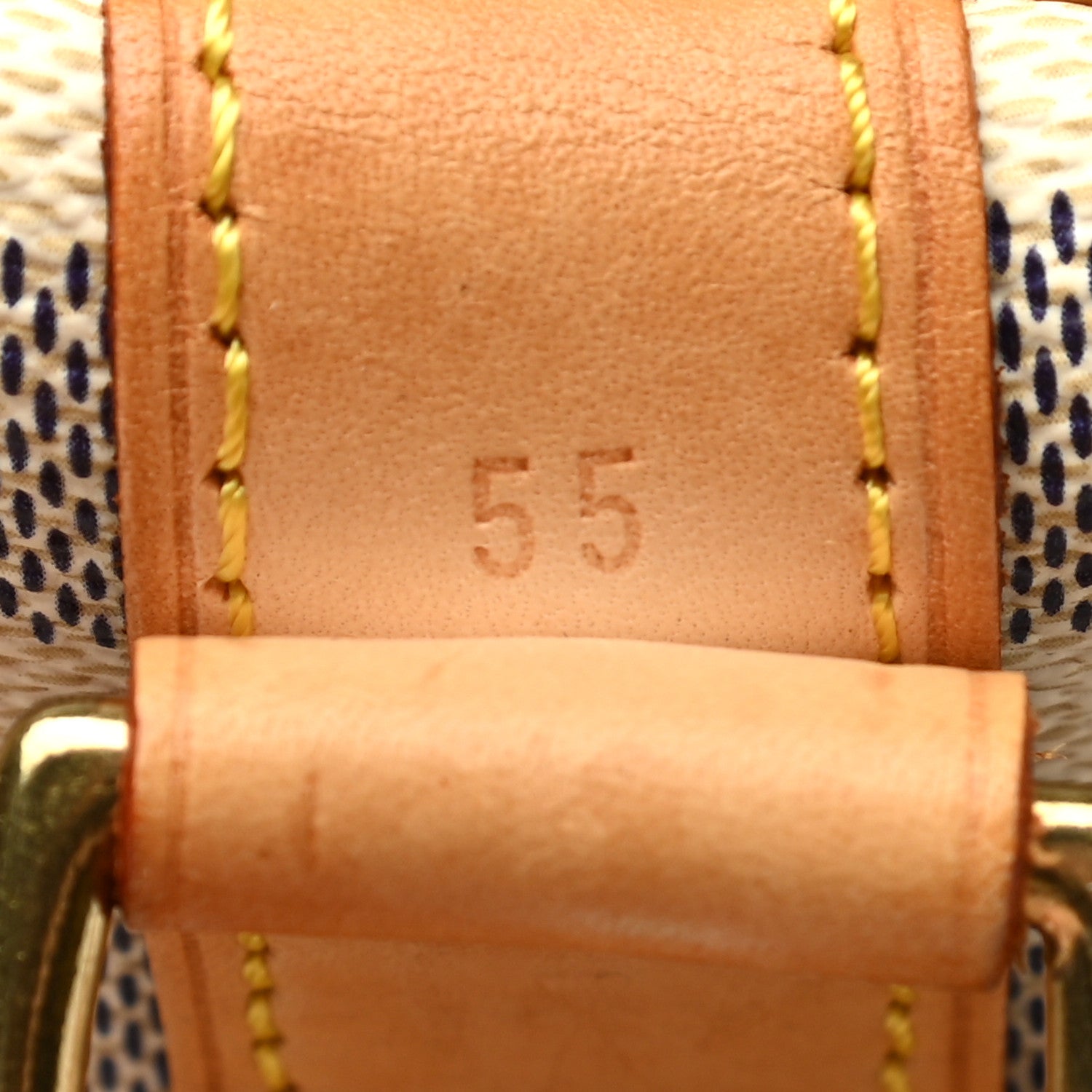 Louis Vuitton Damier Azur Keepall Bandouliere 55 8 of 11