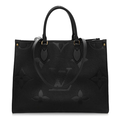 Louis Vuitton Empreinte Monogram Giant Onthego MM Black 1 of 9