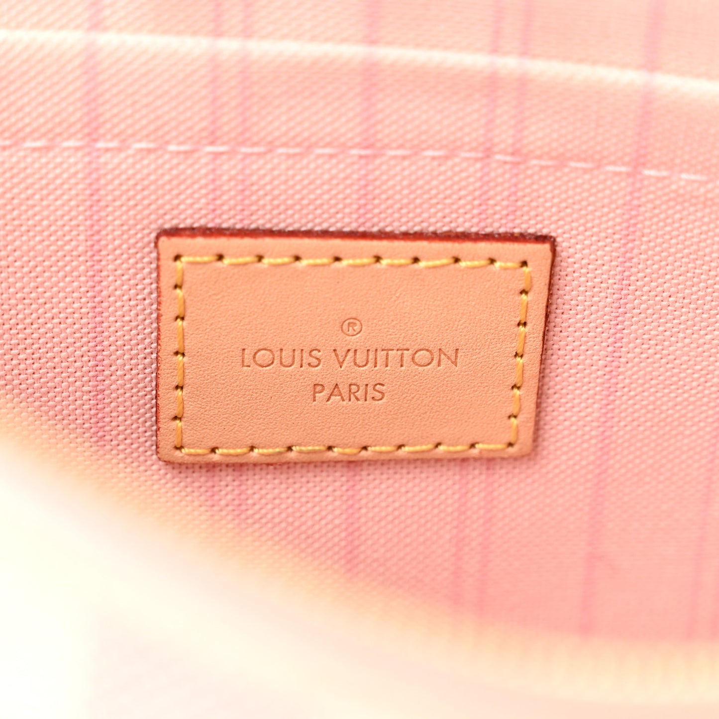 Damier Azur Neverfull MM GM Pochette Rose Ballerine