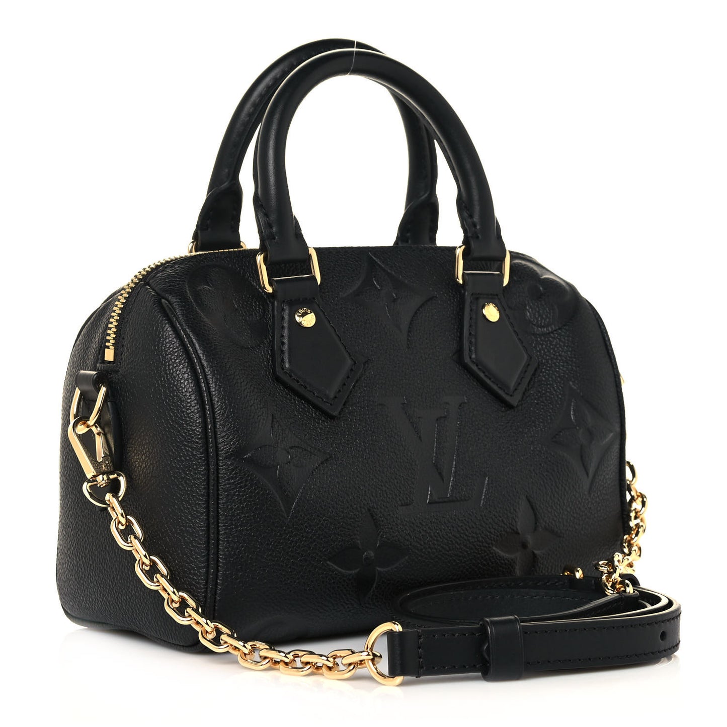 Empreinte Monogram Giant Speedy Bandouliere 20 Black