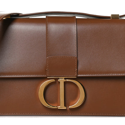 Christian Dior Smooth Calfskin 30 Montaigne Flap Bag Brown 8 of 12