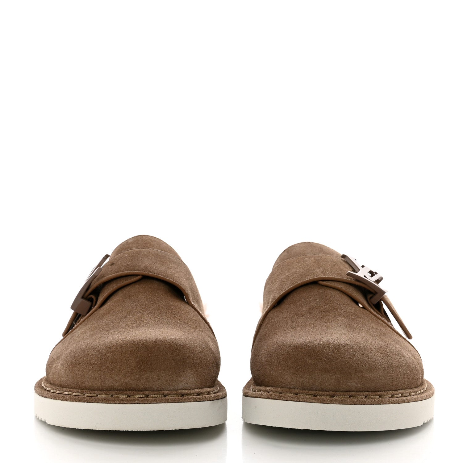 Louis Vuitton Monogram Fur LV Easy Mule 6 Brown 2 of 8