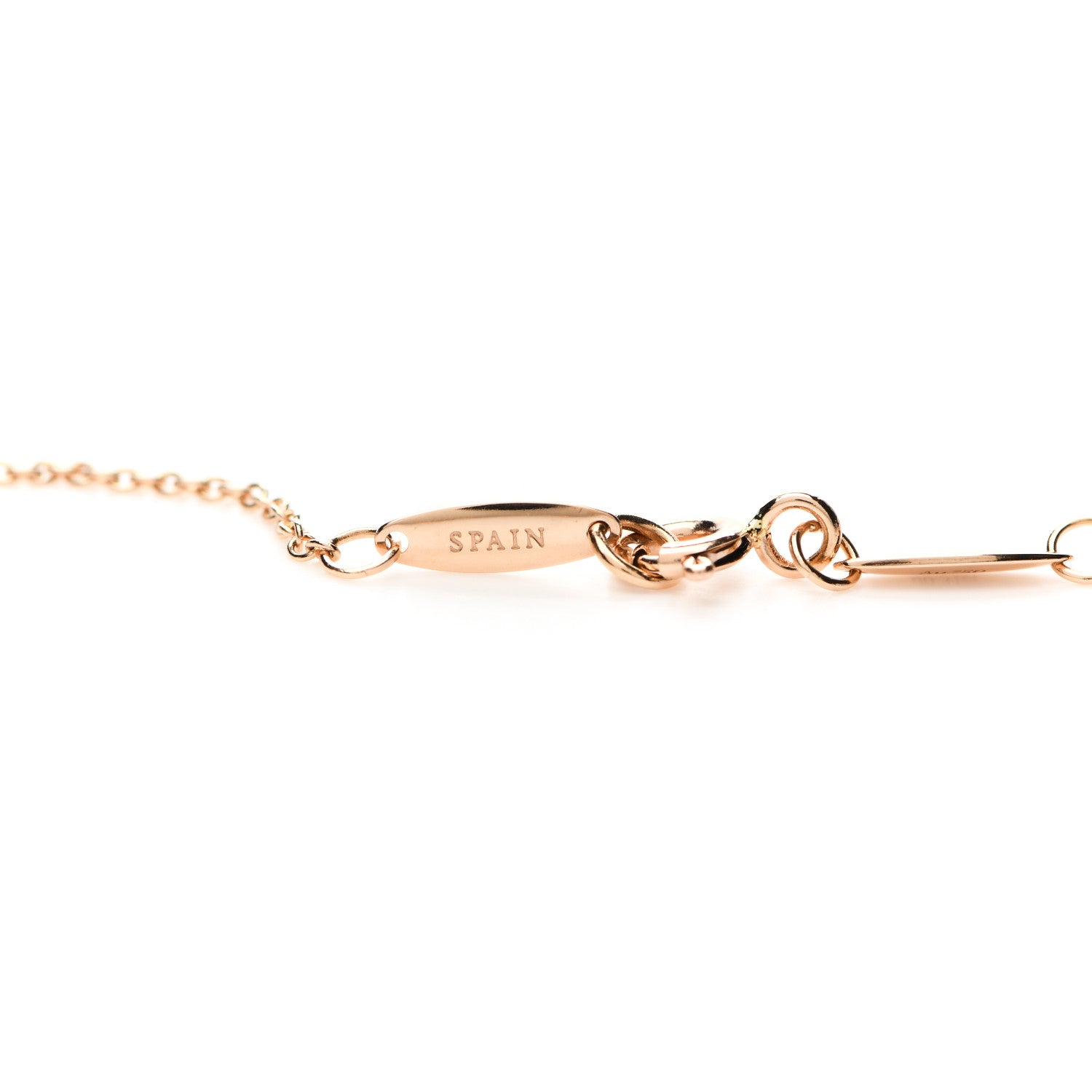 Tiffany 18K Rose Gold Diamond .31ctw Elsa Peretti Diamonds by the Yard Sprinkle Necklace 7 of 9