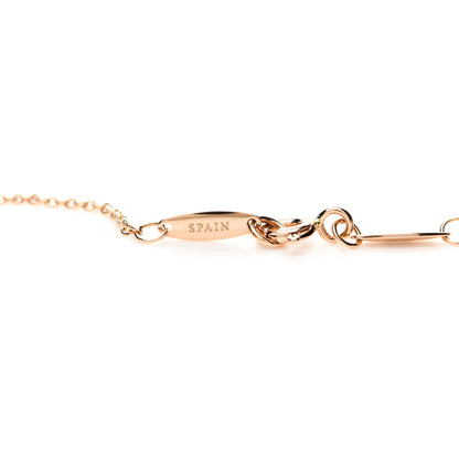Tiffany 18K Rose Gold Diamond .31ctw Elsa Peretti Diamonds by the Yard Sprinkle Necklace 7 of 9