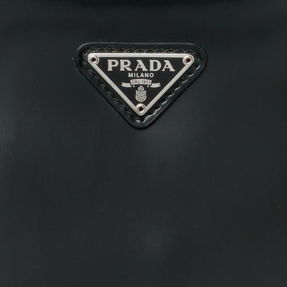 Prada Spazzolato Cleo Shoulder Bag Black 8 of 10