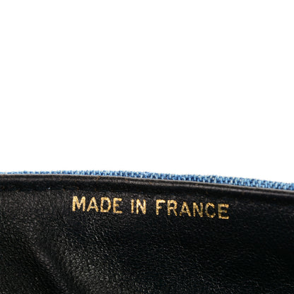 Chanel Denim Quilted Flap Blue 7 of 8
