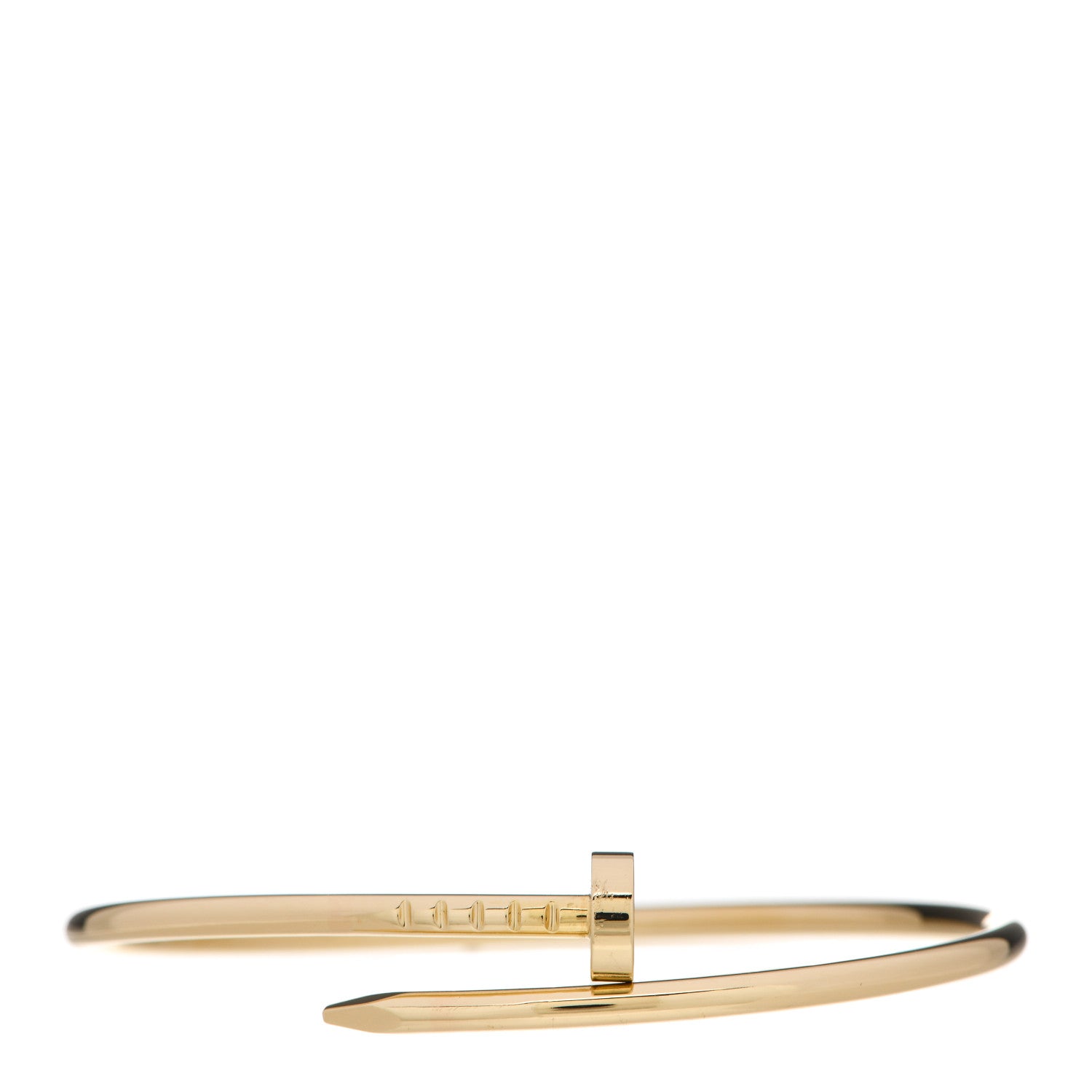Cartier 18K Yellow Gold Small Juste Un Clou Bracelet 15 1 of 5
