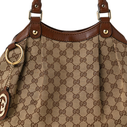 Gucci Monogram Medium Sukey Tote Brown 8 of 11