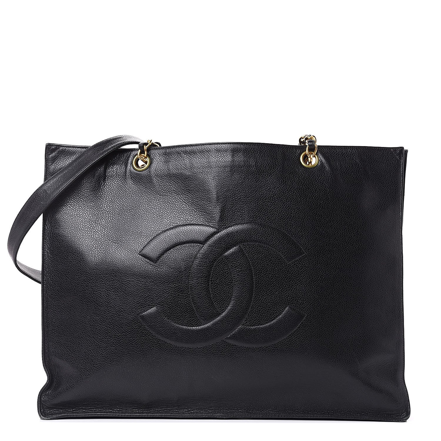 Chanel Caviar CC Shoulder Bag Black 1 of 13