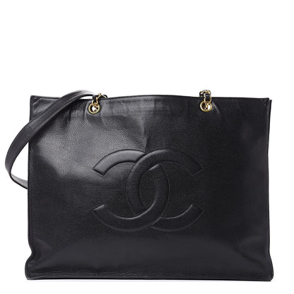 Chanel Caviar CC Shoulder Bag Black 1 of 13